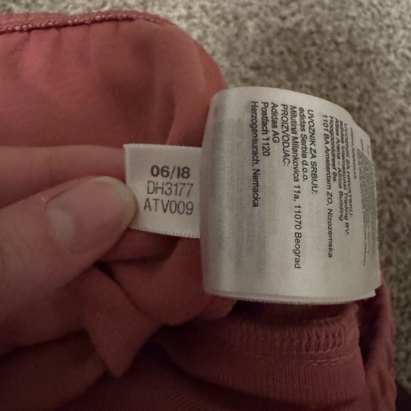 Adidas PINK women’s large Trefoil Track pants. - Picture 8 of 8